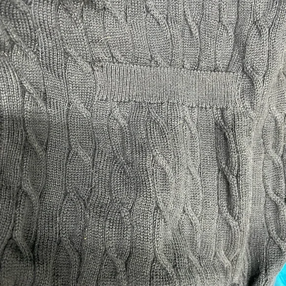 The Limited Women’s Navy Blue V Neck Classic Preppy Cardigan Size Small - Picture 6 of 9